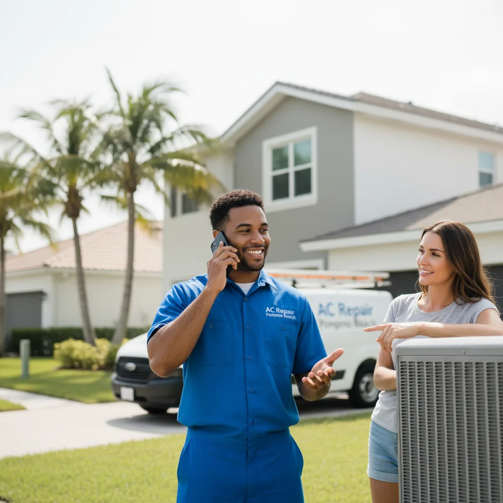 AC Repair Pompano Beach customer support in Schofield